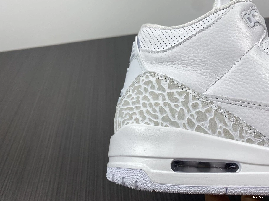 Air Jordan 'Triple  429487-111 3 Retro White' PS 0110